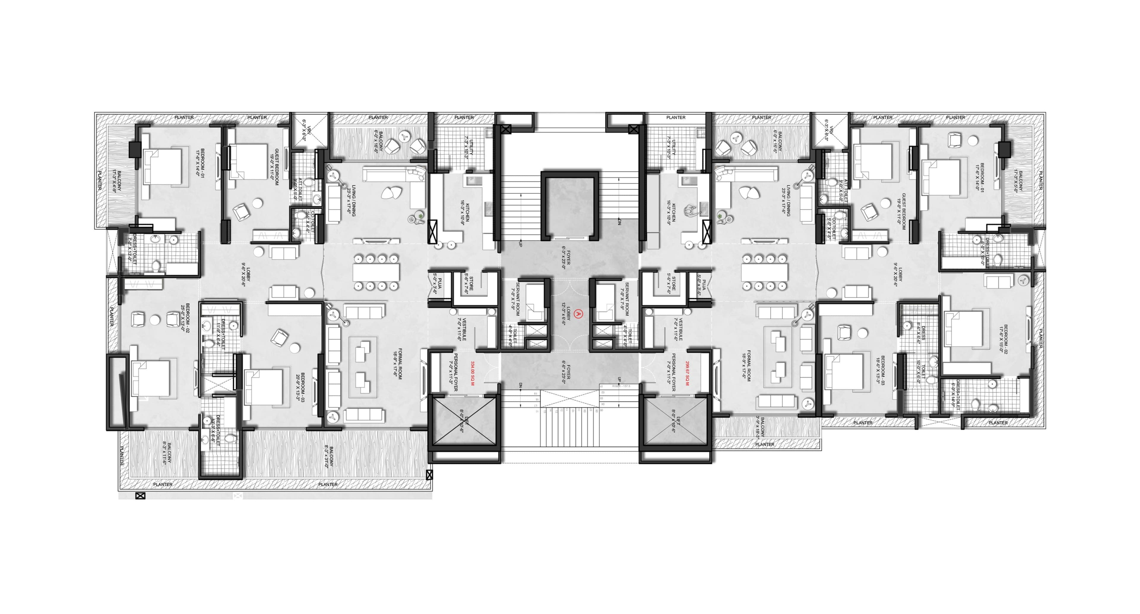 The Emberlynn — 01 block a layout derived from existing columns