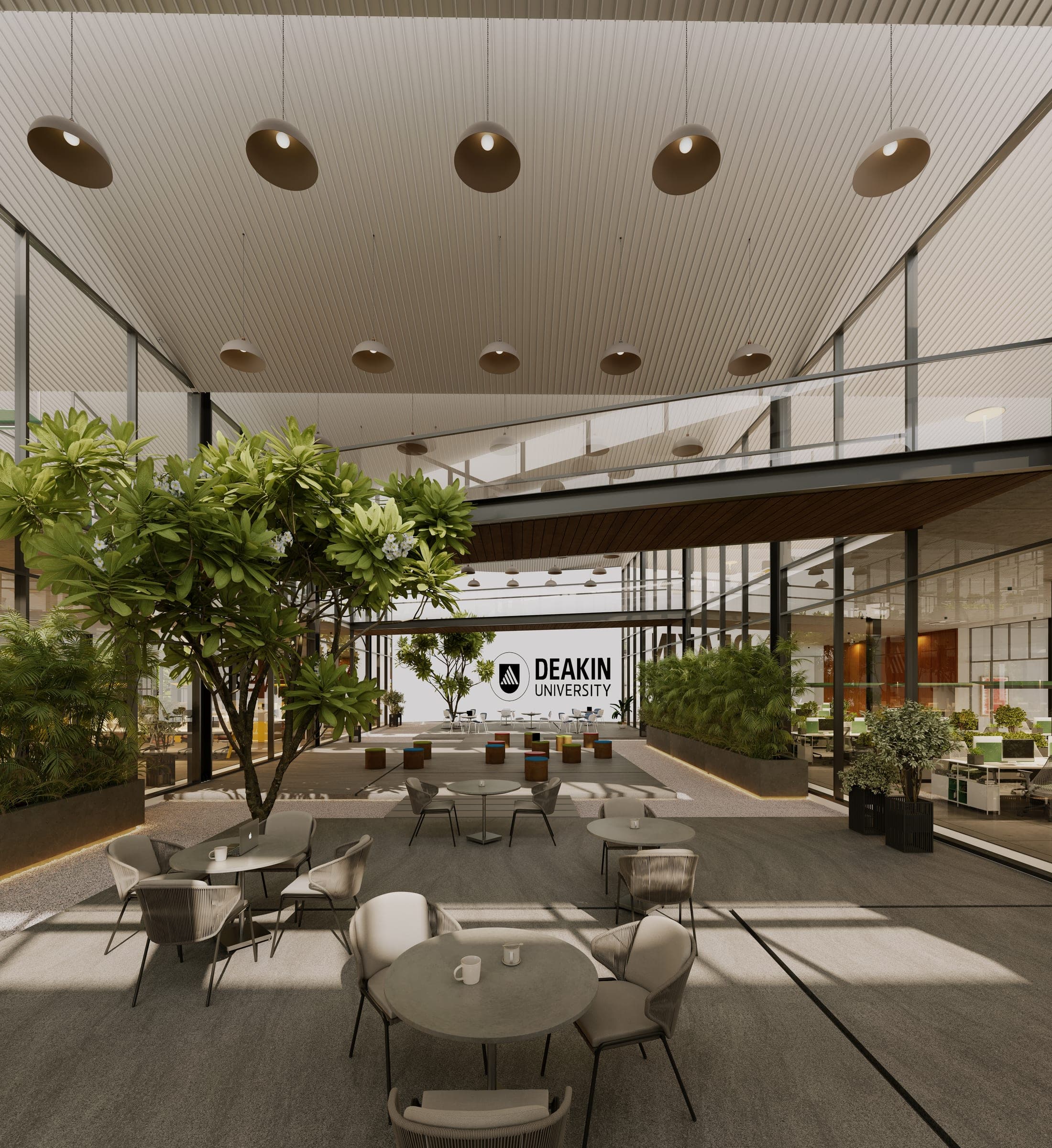 DevX Co-Working Gift City — prjia05 exterior courtyard 02