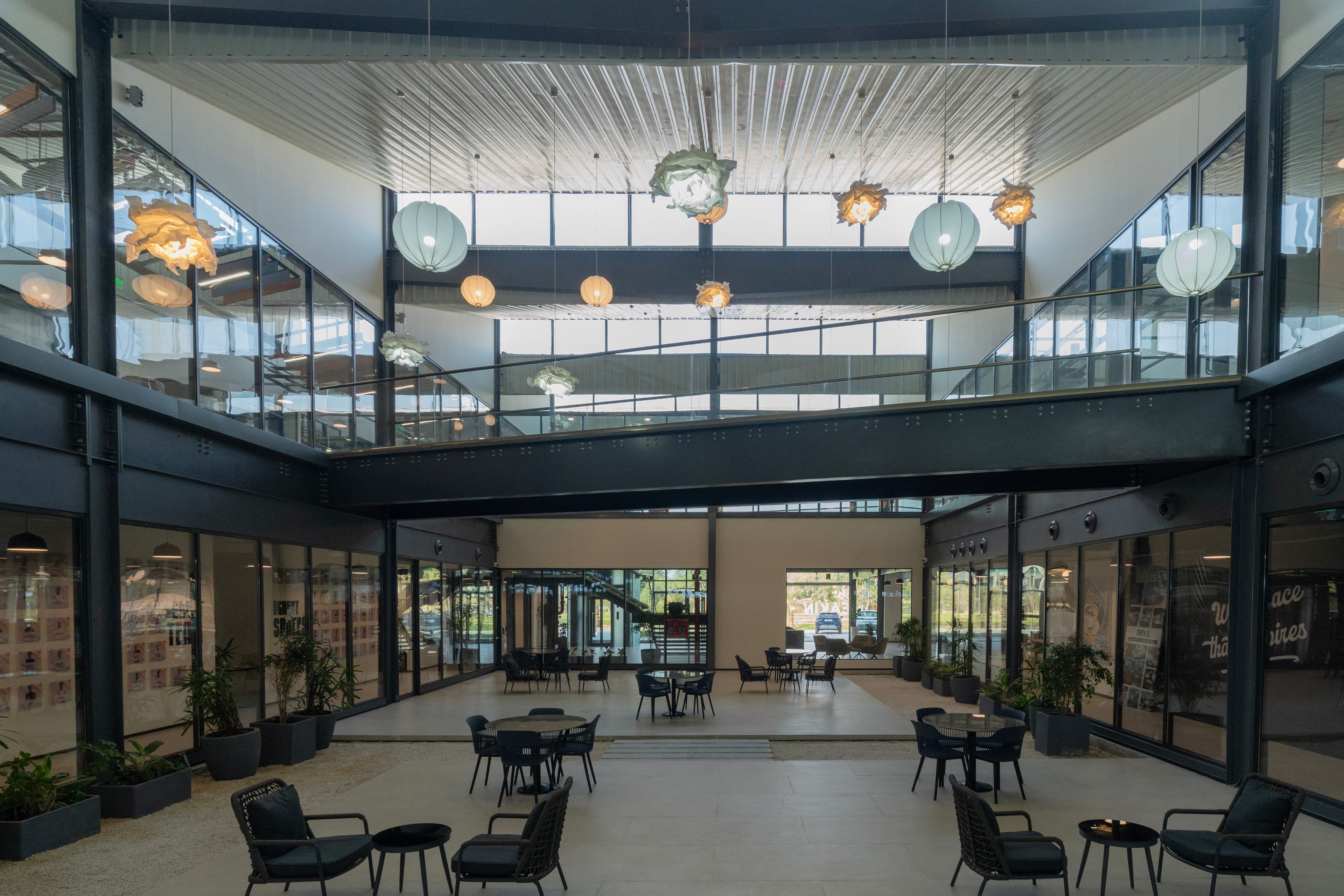 DevX Co-Working Gift City — prjia05 exterior courtyard 04