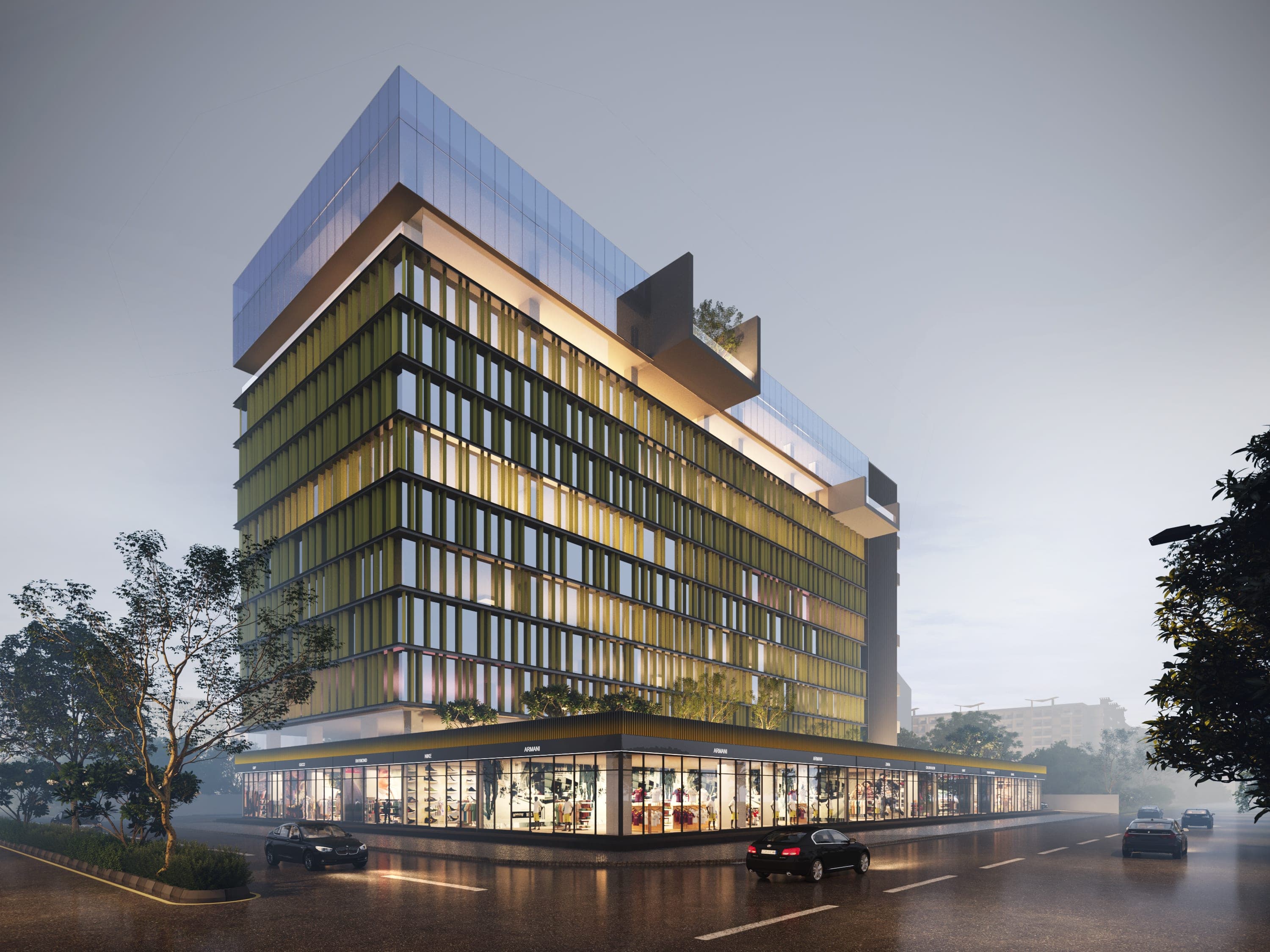 Ahmedabad Institutional Project — prjia06 exterior day 01